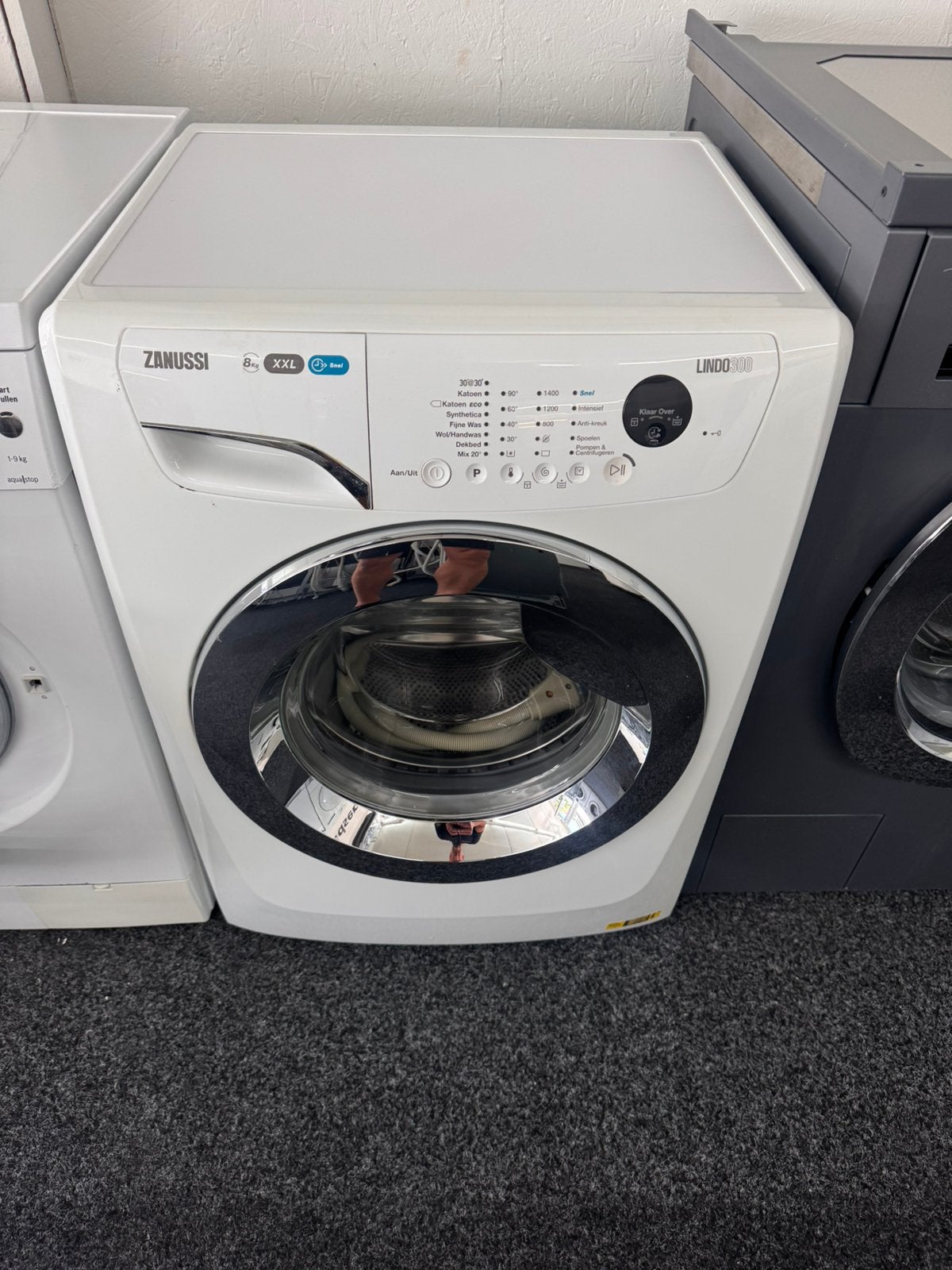 ZANUSSI 1400 XXL 8 KG A+++ met 1 jaar garantie, N, N, Refurbished, Ophalen of Verzenden