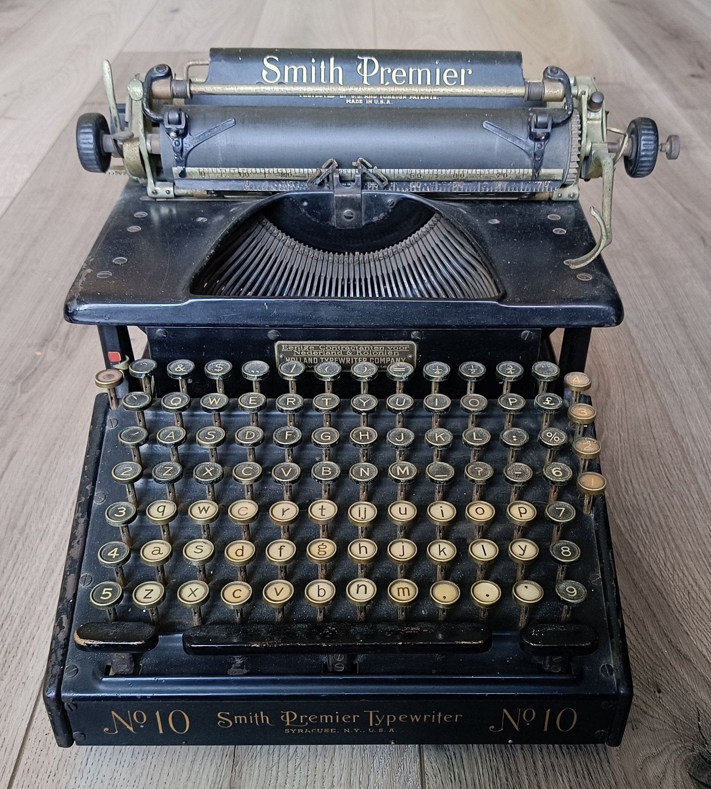 Antieke Typemachine
Smith Premier New York USA Kantoor Inkt, Ophalen