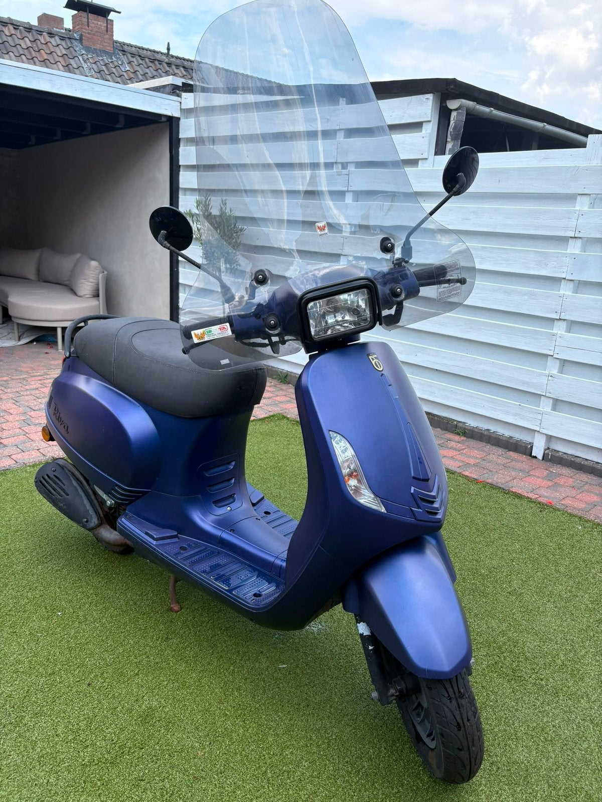 BTC RIVA 45 4T scooter mat blauw, Ophalen, Zo goed als nieuw, Benzine, Overige merken