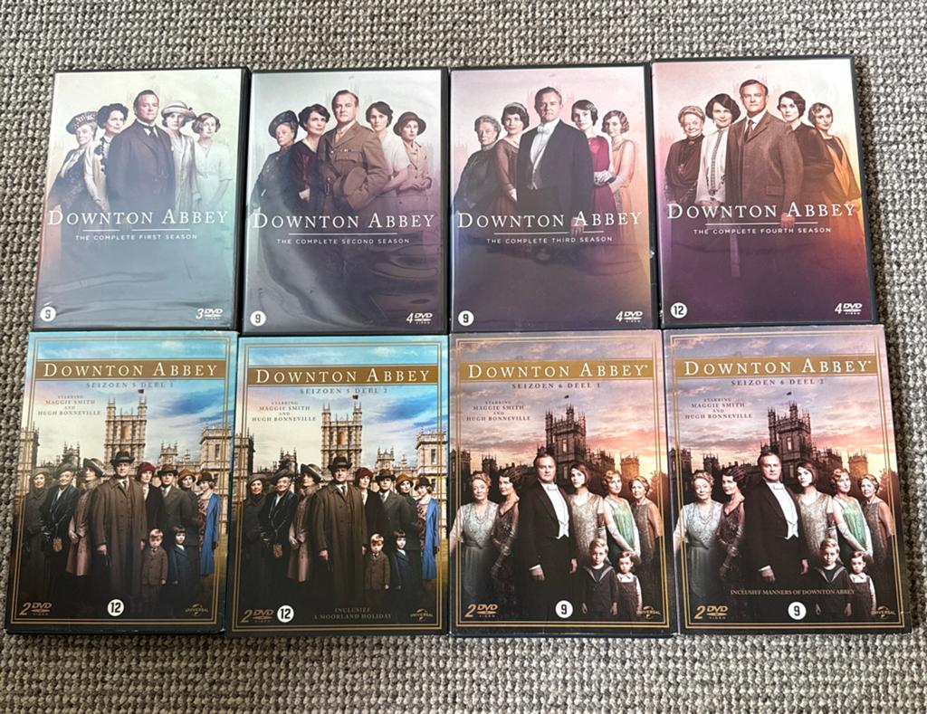 Downton Abbey DVD Boxset - Seizoen 1 t/m 6, Vanaf 12 jaar, Ophalen of Verzenden, Zo goed als nieuw, Boxset