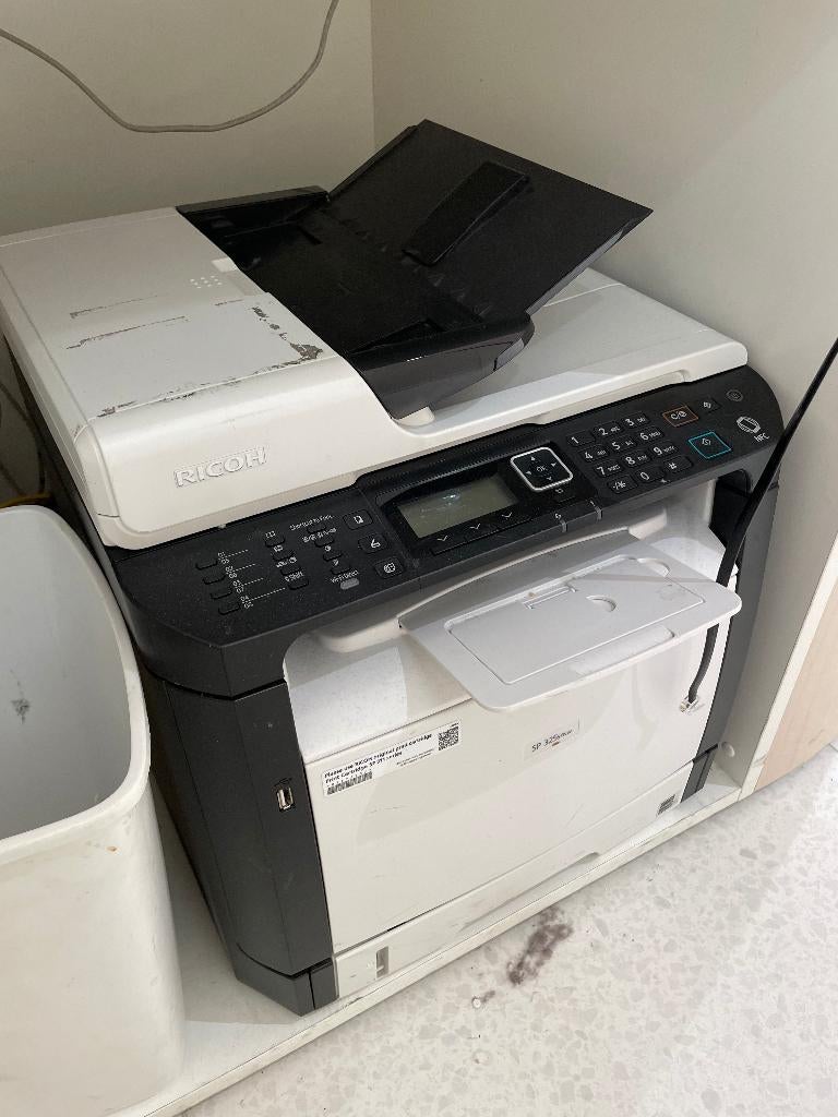 Ricoh laserprinter (Wi‑Fi) + nieuwe originele toner, Ophalen, Printer, Zwart-en-wit printen, Nieuw