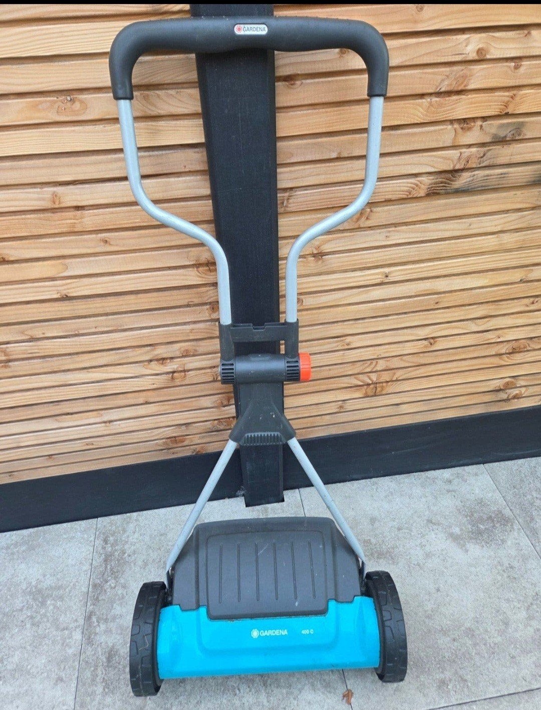 Gardena handgrasmaaier 400 C, Ophalen, Gebruikt, Handgrasmaaier, 30 t/m 39 cm