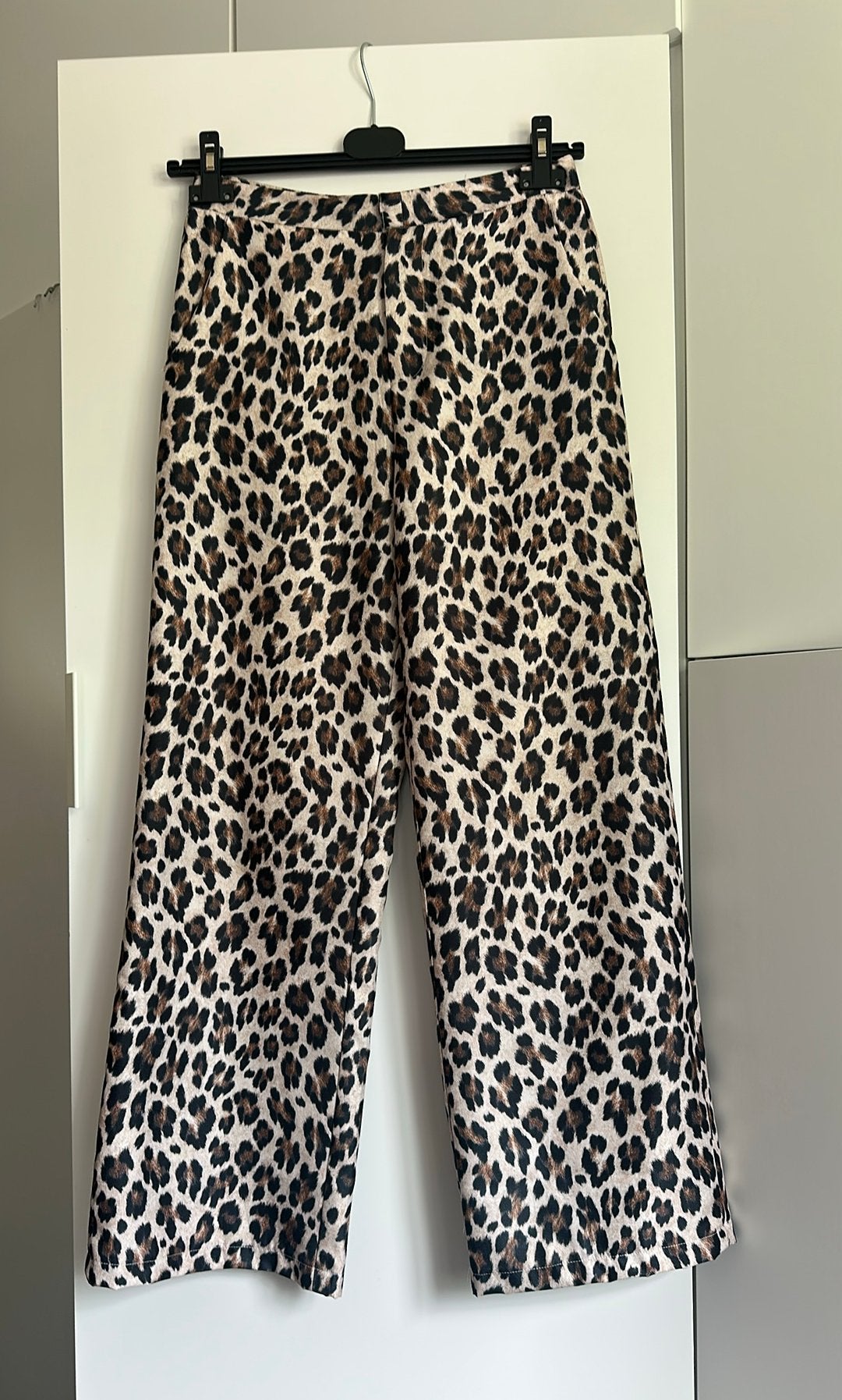 Loavies panterprint broek maat S, Bruin, Ophalen of Verzenden, Zo goed als nieuw, Maat 36 (S)