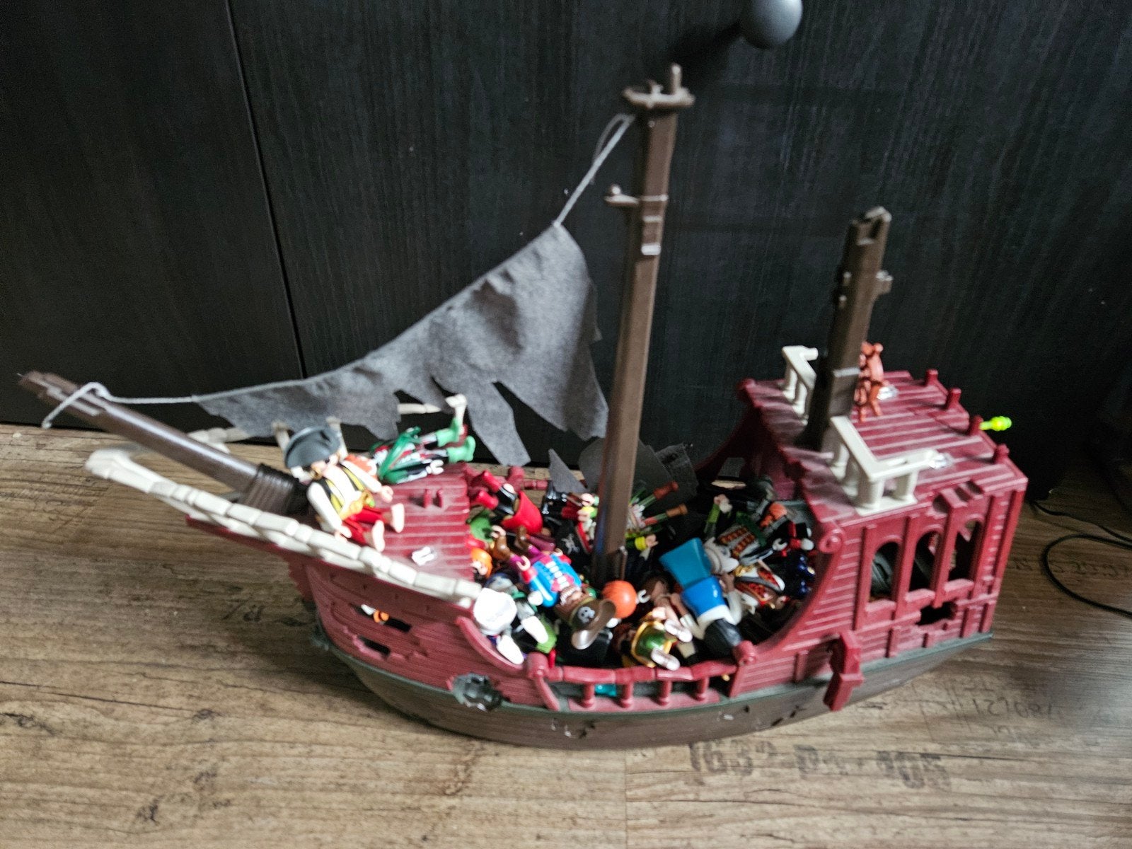 Playmobil ship met poppen, Kinderen en Baby's, Ophalen of Verzenden, Gebruikt