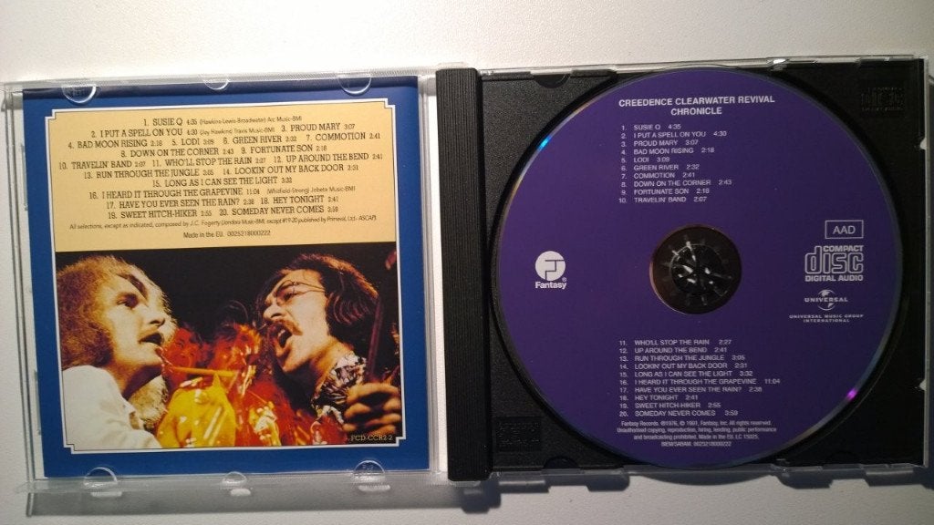 Creedence Clearwater Revival - Chronicle The 20 Greatest Hit, Ophalen of Verzenden, Zo goed als nieuw, Poprock