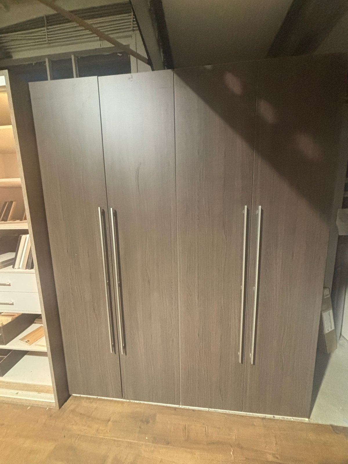 Raffito kledingkast met legplanken en lades, Huis en Inrichting, Gebruikt, 200 cm of meer, 150 tot 200 cm, Ophalen of Verzenden