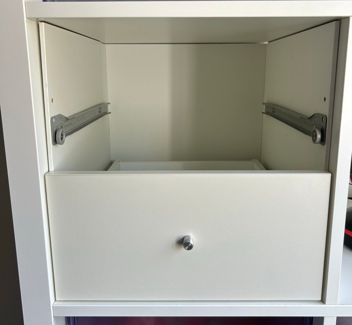 Ikea kallax inzet met 1 lade, Ophalen, Minder dan 50 cm, Gebruikt, Kallax inzet