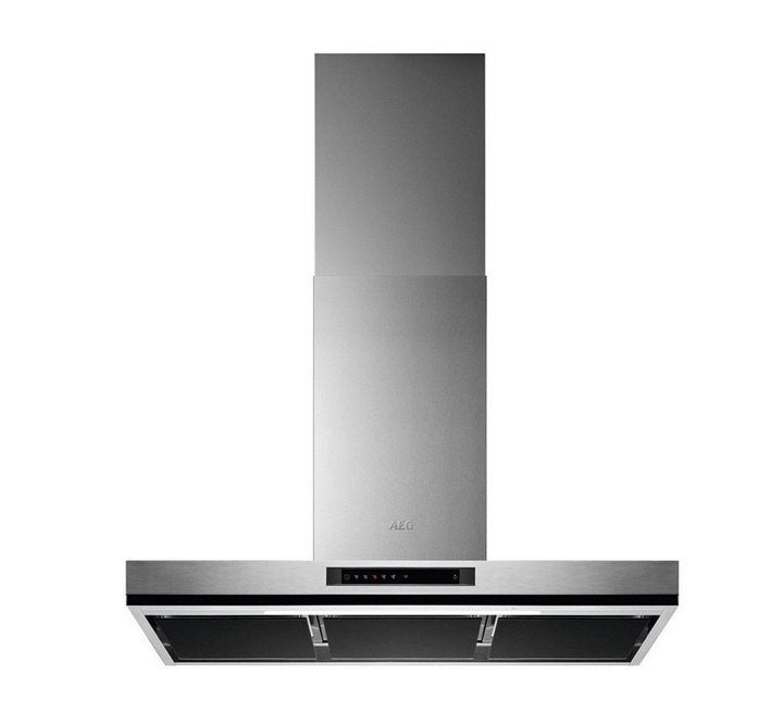 AEG DBK6980HG RVS Wandafzuigkap 90 cm NIEUW SUPERPRIJS, Ophalen, Wandschouwkap, Nieuw, 600 tot 800 m³ per uur