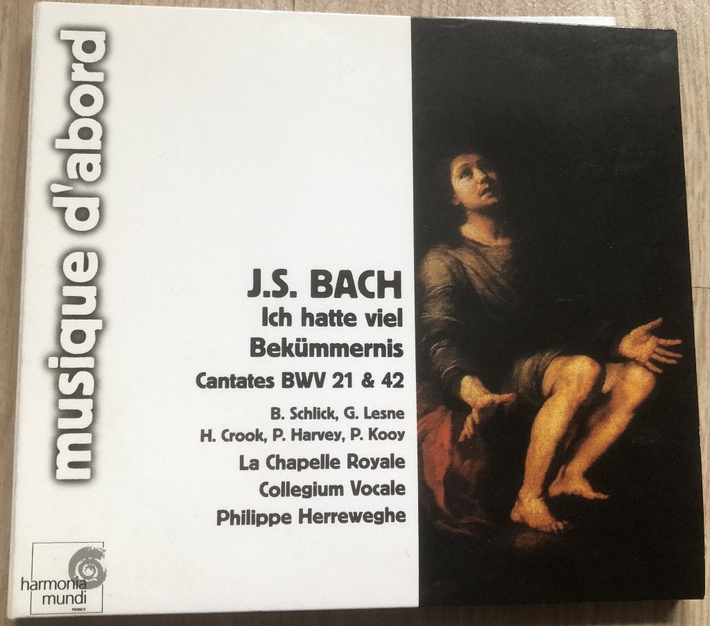 BACH - ICH HATTE VIEL BEKUMMERNIS - BWV 21/42 - PHILIPPE, Ophalen of Verzenden, Barok, Zo goed als nieuw