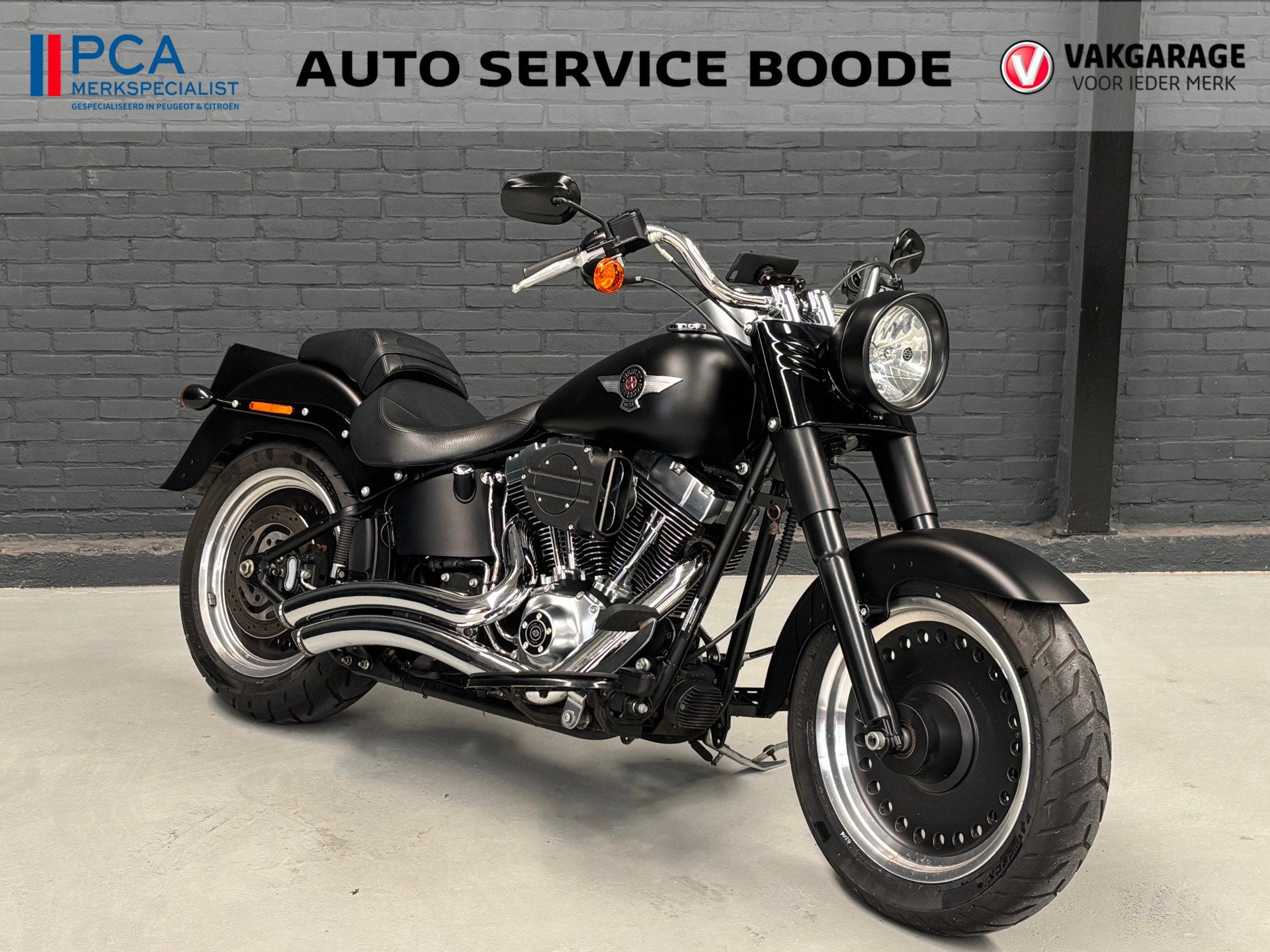 Harley Davidson Chopper 96 FLSTF Fat Boy - freedom uitlaat -, Chopper, Bedrijf, 1585 cc, Meer dan 35 kW