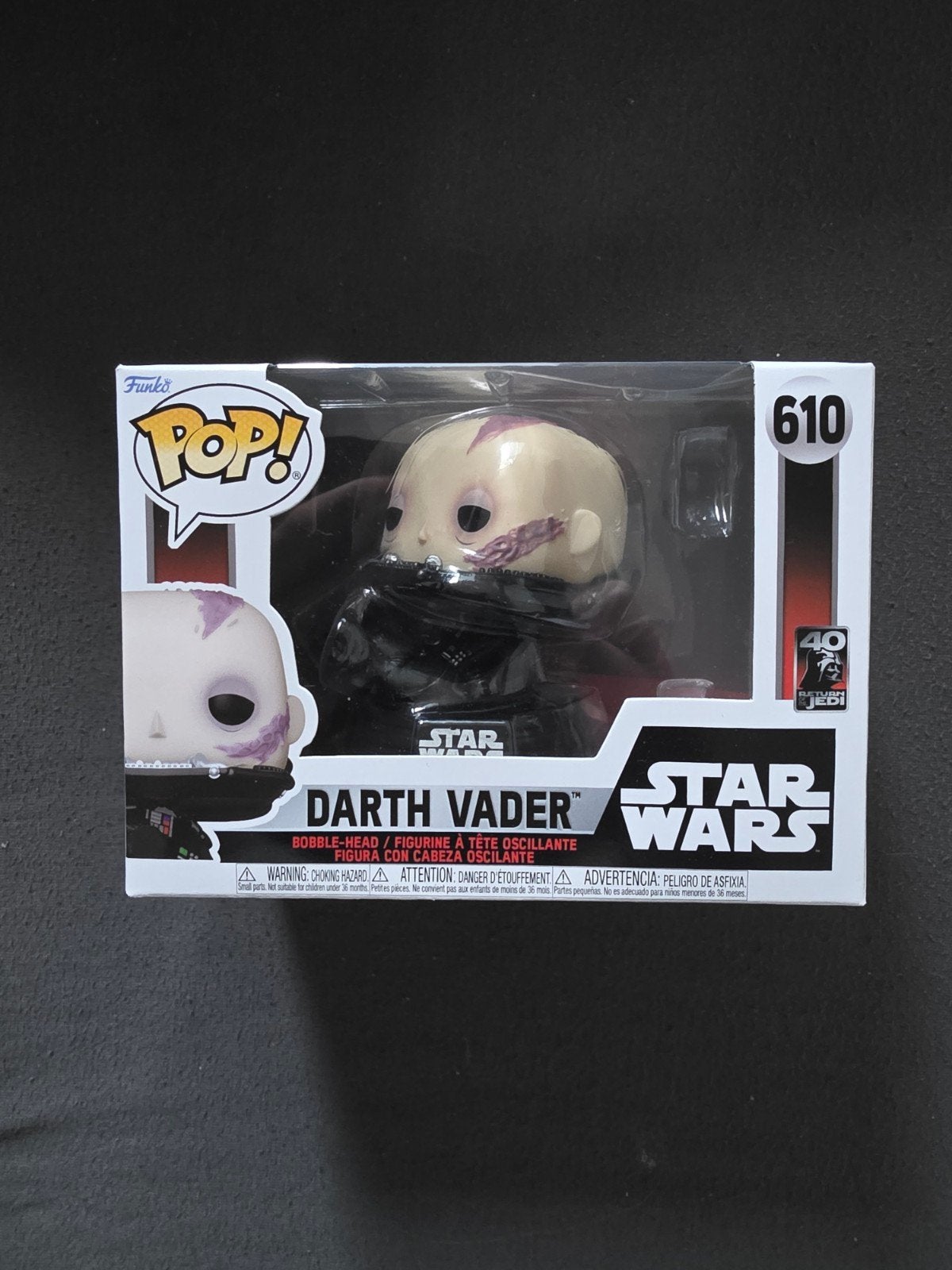 Funko Pop! Star Wars Darth Vader #610, Ophalen of Verzenden, Nieuw