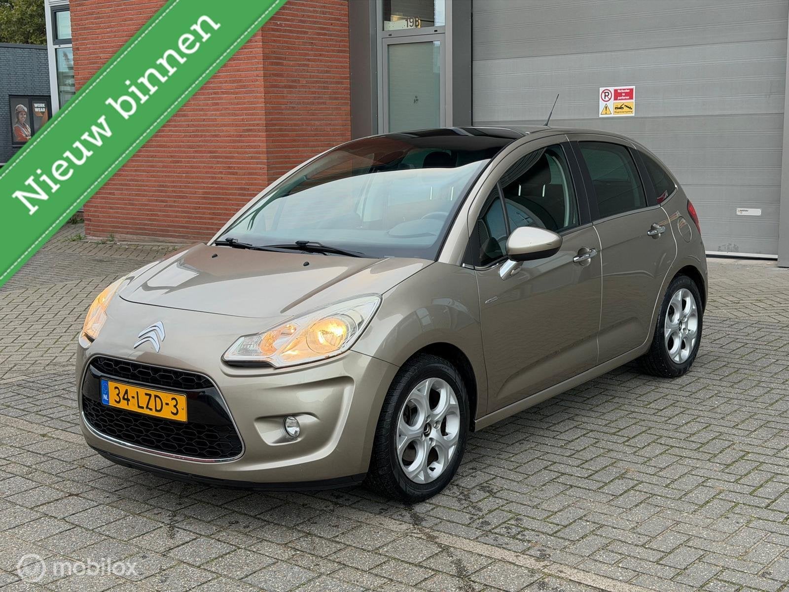 Citroen C3 1.6 VTi Exclusive_Apk_Airco, Auto's, Voorwielaandrijving, Euro 5, 4 cilinders, Alcantara