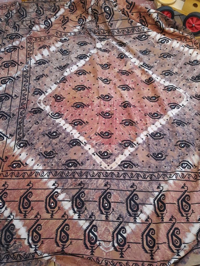 Batik doek, 200 cm of meer, Ophalen of Verzenden, Batik, Rechthoekig