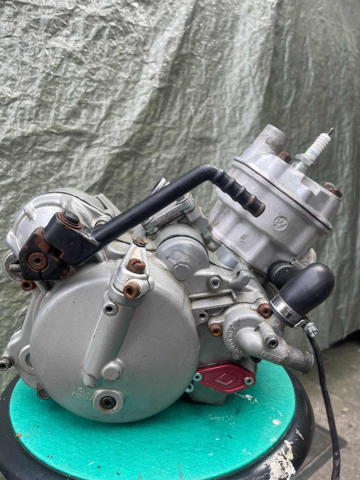 Motorblok 50 cc Euro 2 oud type Derbi blok, Ophalen of Verzenden, Zo goed als nieuw, Blok