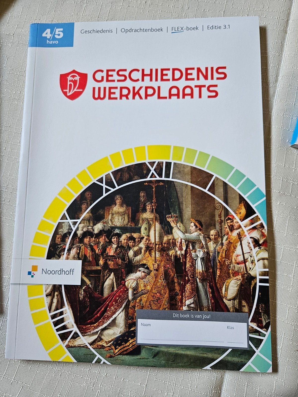 Geschiedenis Werkplaats Opdrachtenboek 4/5 havo, Boeken, Noordhoff, Geschiedenis, HAVO, Ophalen of Verzenden