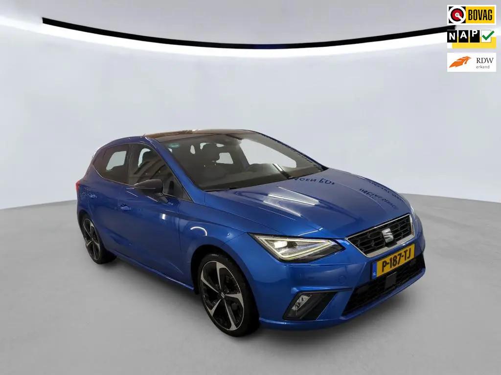 Seat Ibiza 1.0 EcoTSI FR Plus+Led+Pano-dak+navi € 16.999,0, 1071 kg, Blauw, Alcantara, Ibiza