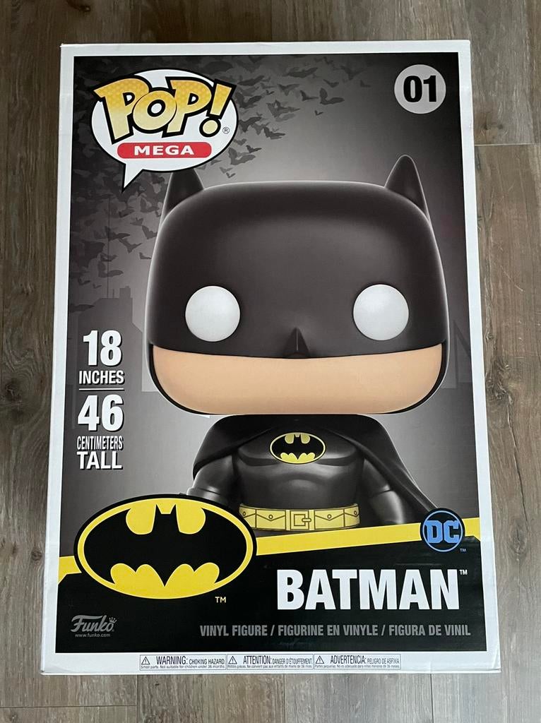 Funko Pop! Vinyl Figure DC Batman 18 inch 01 Batman, Verzamelen, Poppetjes en Figuurtjes, Ophalen, Zo goed als nieuw