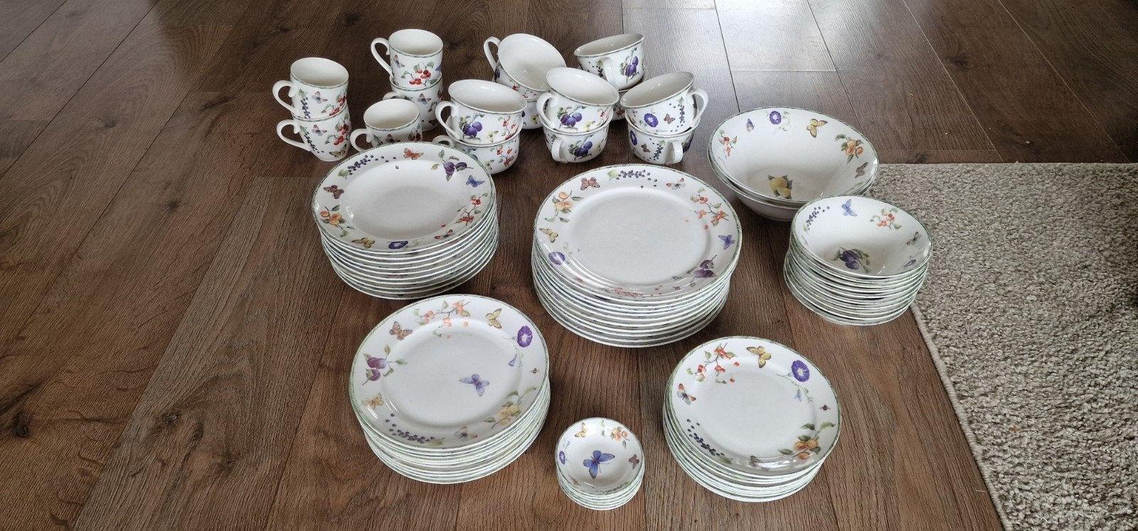 73 delig Janneke Brinkman servies., Ophalen, Gebruikt, Overige merken, Bord(en)