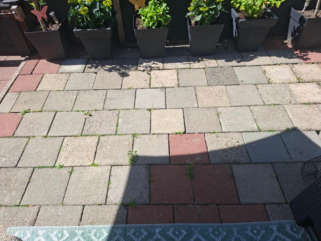 Gratis 156 30x30 tegels (+-16m2), Tuin en Terras, Ophalen of Verzenden, Gebruikt, Beton, Terrastegels