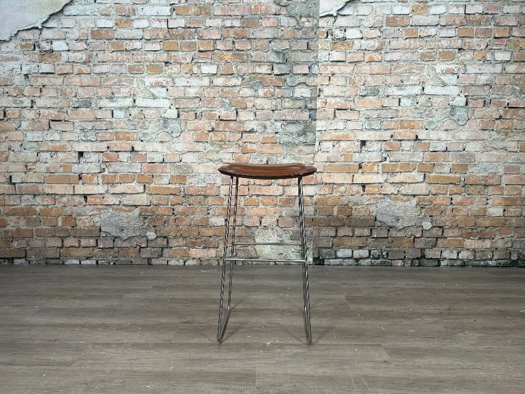 Cappellini Hi Pad Stool bruin bij TheReSales, Ophalen, Met voetsteun, 60 tot 90 cm, Zo goed als nieuw