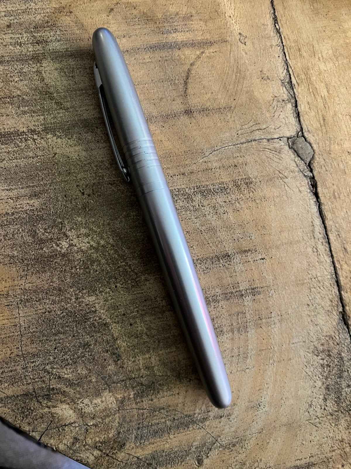 Mooie aluminium vulpen, Diversen, Ophalen of Verzenden, Zo goed als nieuw
