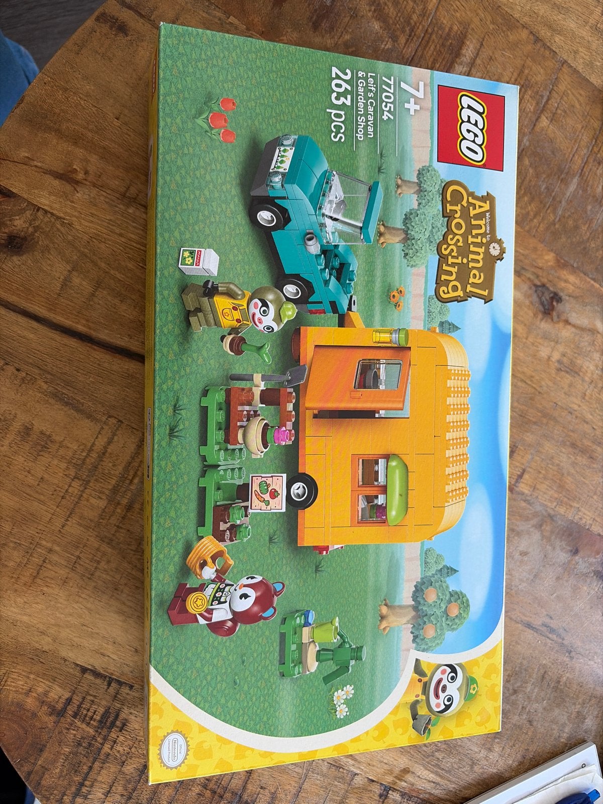LEGO Animal Crossing 77054 Leif's Caravan & Garden Shop, Overige thema's, Lego, Nieuw, Ophalen of Verzenden