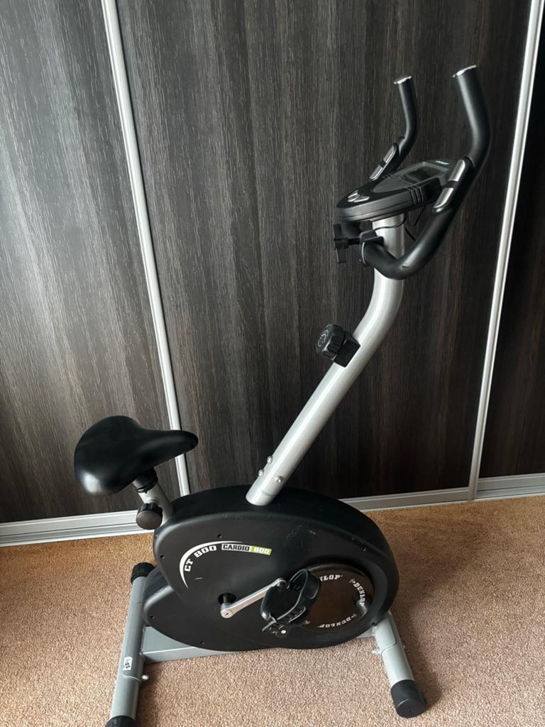 Dunlop CT 800 Cardio Hometrainer, Sport en Fitness, Fitnessapparatuur, Gebruikt, Hometrainer, Benen, Metaal, Ophalen
