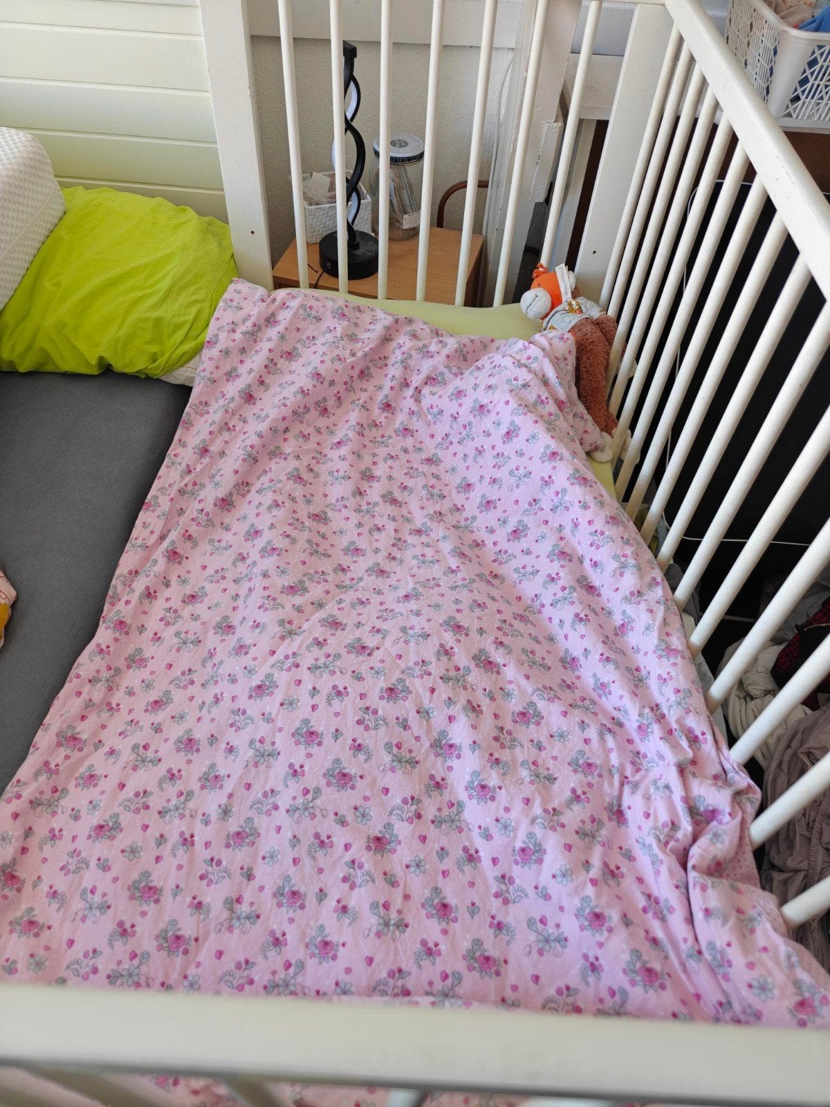 Ikea Gulliver kinderbedje, Kinderen en Baby's, Kinderkamer | Bedden, Gebruikt, Minder dan 140 cm, Minder dan 70 cm, Ophalen