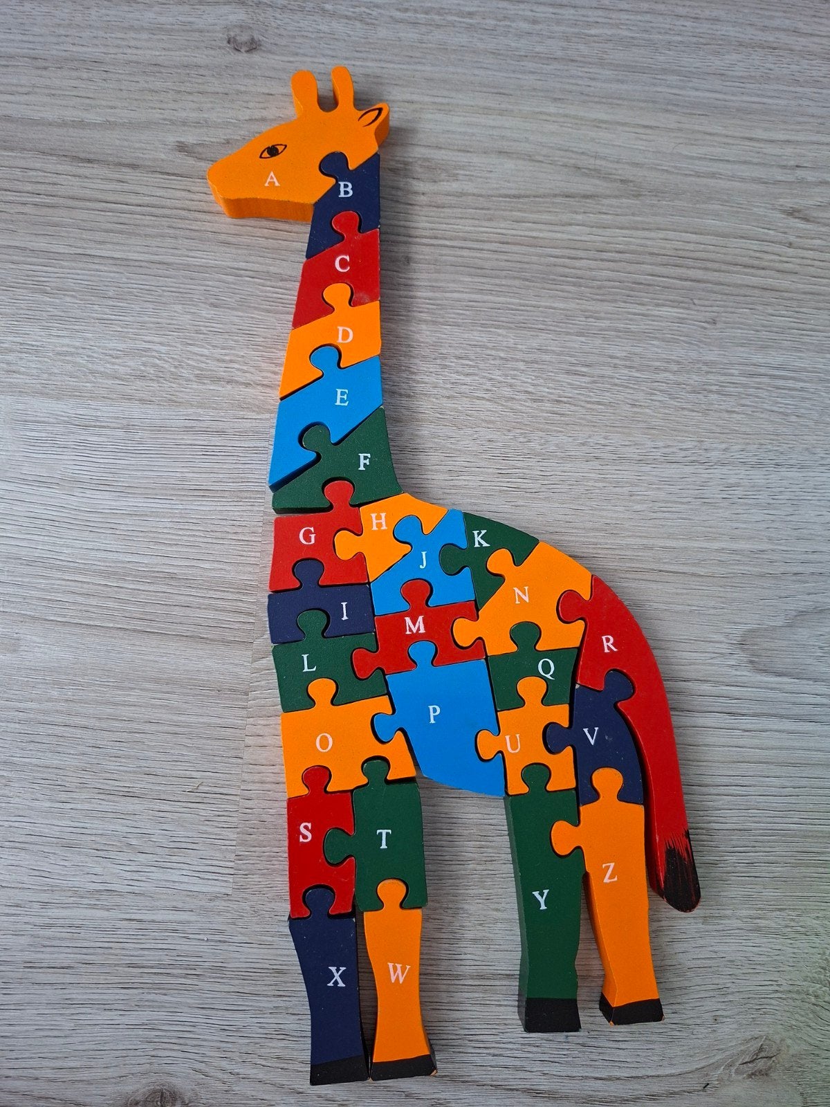 Puzzelgiraffe, Ophalen of Verzenden, Gebruikt
