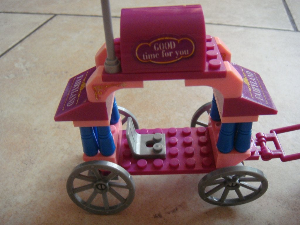 Fairyland koets met paard, Kinderen en Baby's, Ophalen of Verzenden, Gebruikt