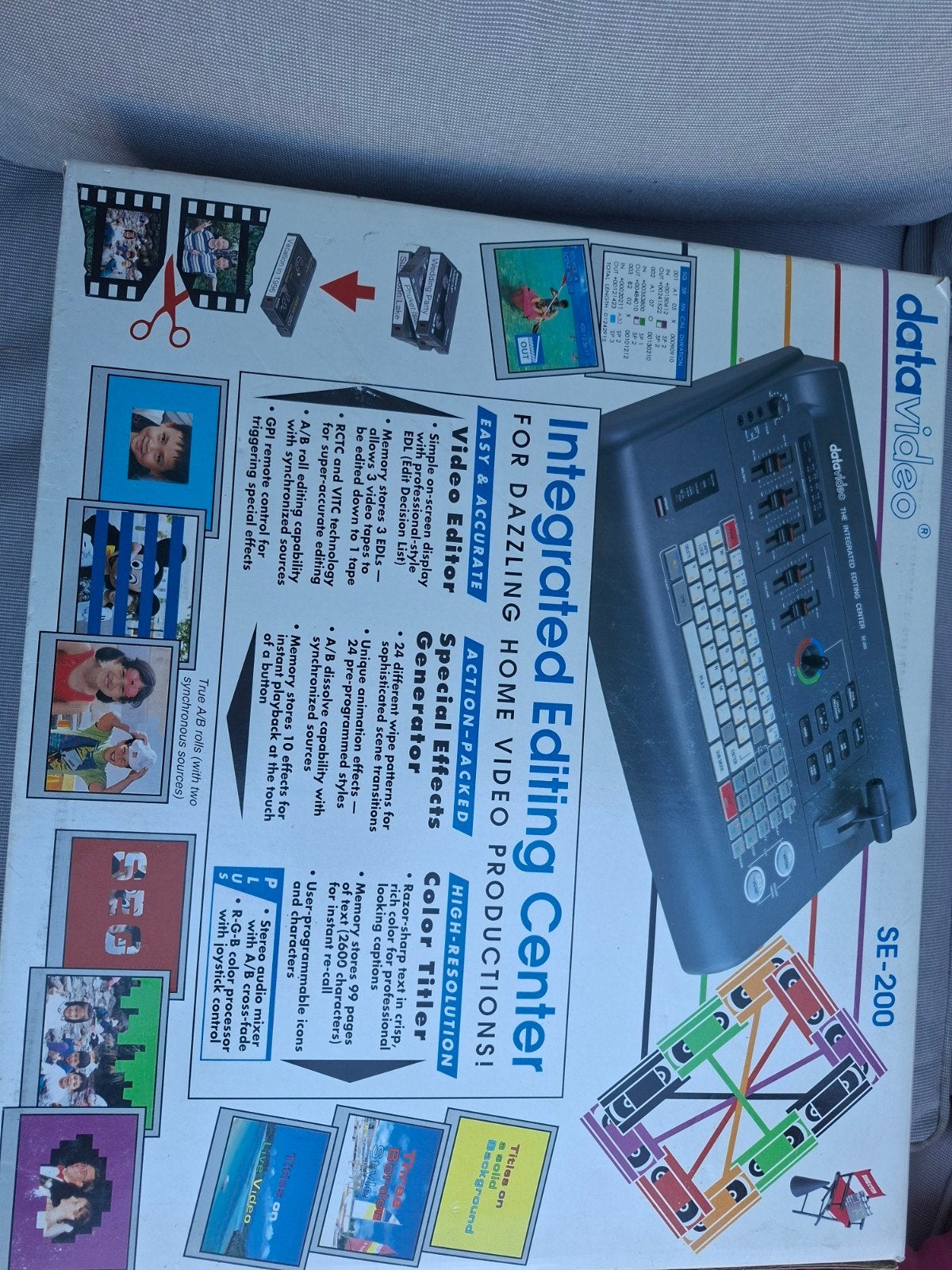 Datavideo SE-200 Integrated Editing Center - Nieuw, Ophalen of Verzenden, Nieuw, Video