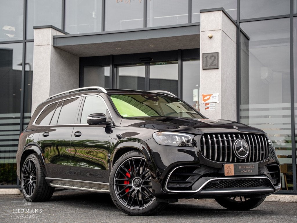 Mercedes-Benz GLS AMG 63 4MATIC+ / 1st Owner / Burmester / C, Auto's, Mercedes-Benz, Gebruikt, 7 stoelen, Zwart, Vierwielaandrijving