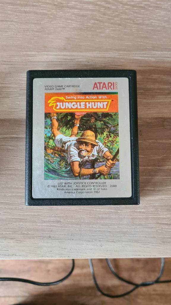 Atari 2600 Jungle Hunt GETEST, Avontuur en Actie, Verzenden, 1 speler, Zo goed als nieuw