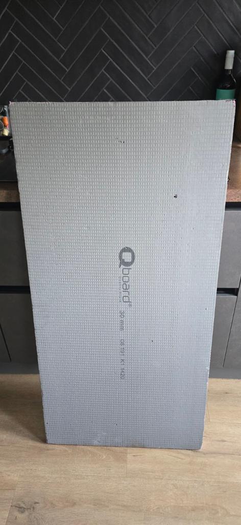 Qboard bouwplaat 120x60x3cm - Ideaal voor badkamer/keuken, Ophalen of Verzenden, Nieuw, Overige materialen, 20 tot 50 mm