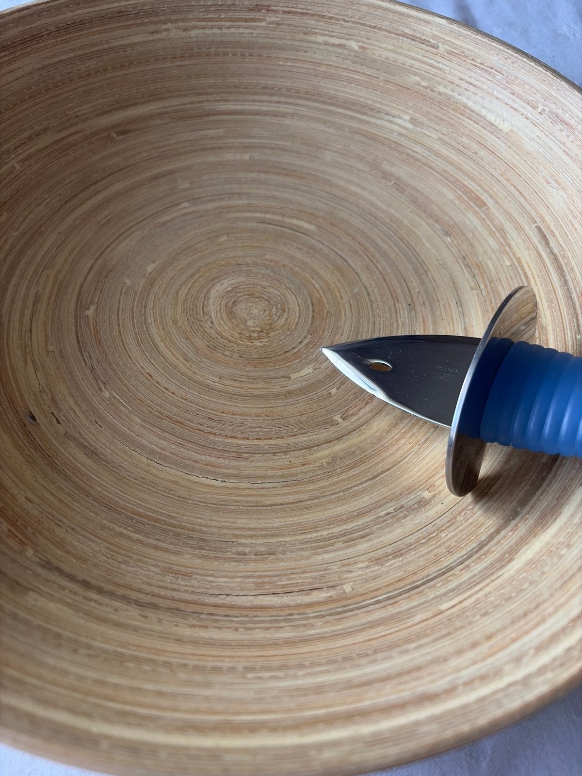 Oestermes met oesterschaal - opruiming, Overige typen, Hout, Nieuw, Gusta