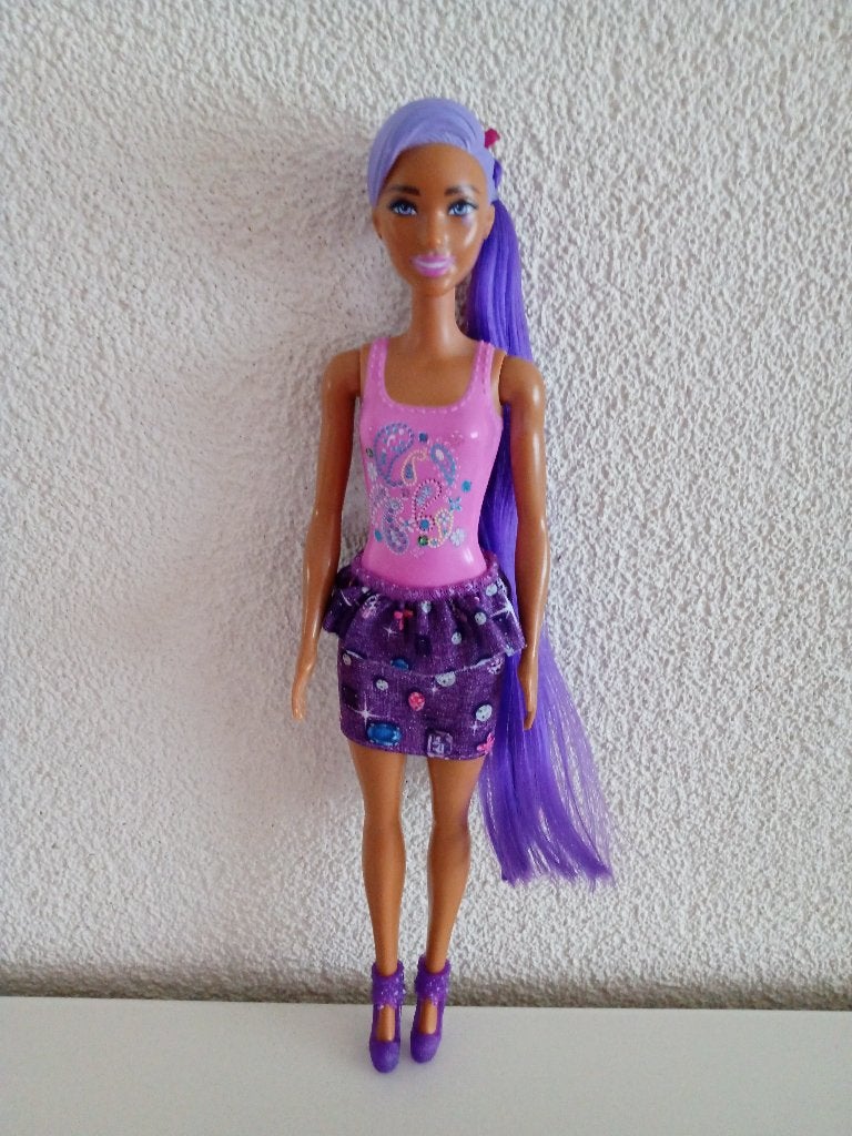 Barbie Color Reveal Totally Denim HJX58, Ophalen of Verzenden, Gebruikt, Barbie