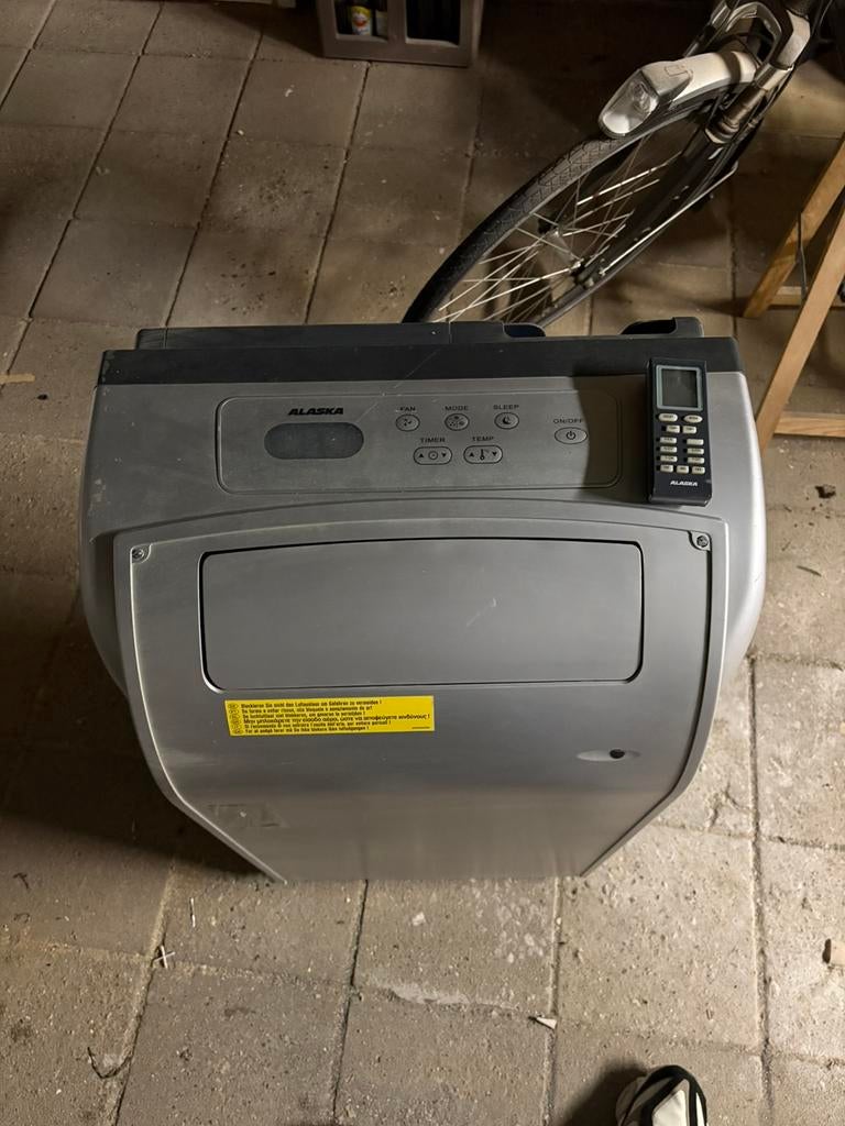 Mobiele airco, Witgoed en Apparatuur, Airco's, Zo goed als nieuw, Mobiele airco, Minder dan 60 m³, 3 snelheden of meer, Ventileren
