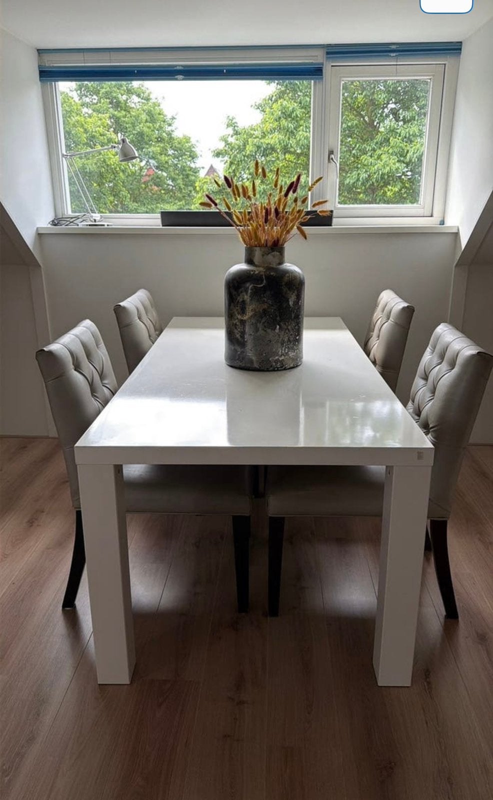 Ikea eettafel, Huis en Inrichting, Tafels | Eettafels, Ophalen, Gebruikt, 50 tot 100 cm, Vijf personen of meer