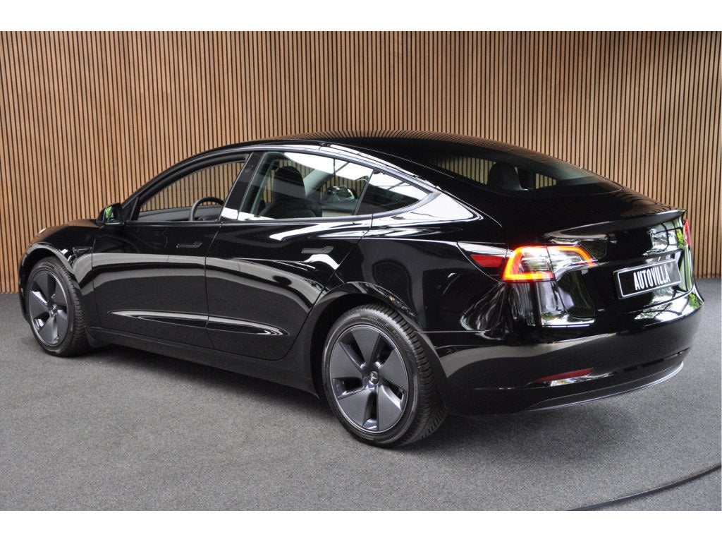 Tesla Model 3 RWD SOH: 95.9% Panodak Leer 360 ACC Climate, Auto's, Tesla, Automaat, Dealer onderhouden, Achterwielaandrijving