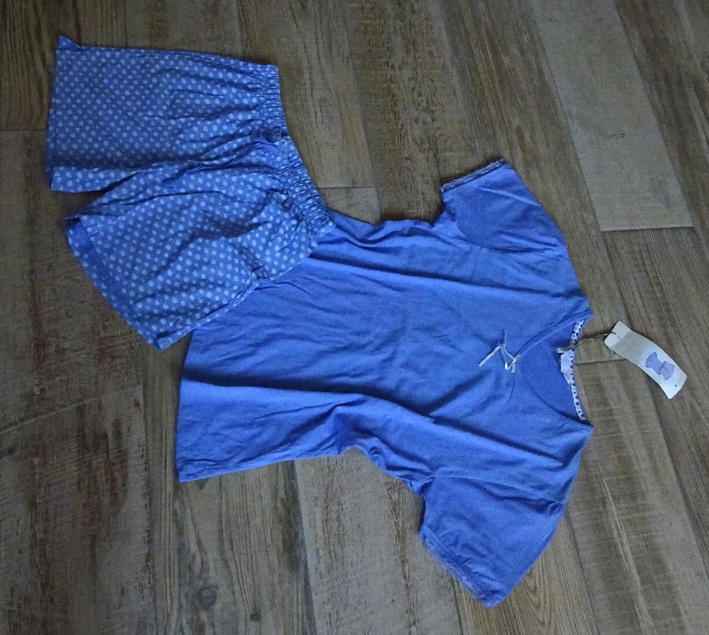 Nieuw Irresistible maat XL. Shortama- Pyjama 100% Katoen., Kleding | Dames, Pyjama's, Irresistible, Ophalen of Verzenden, Nieuw