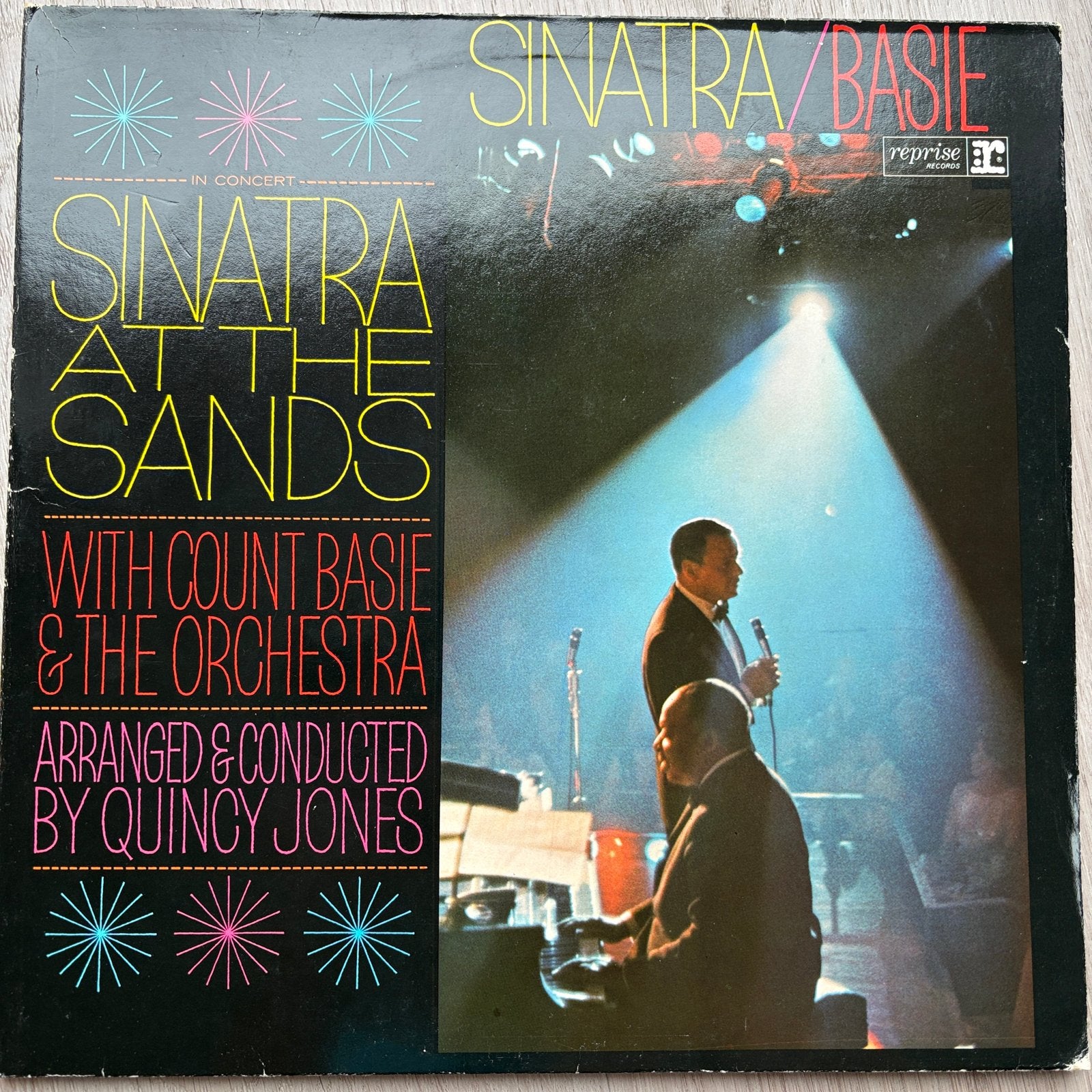 Frank Sinatra - Sinatra At The Sands (Dubbel-LP), Ophalen of Verzenden, Zo goed als nieuw, 12 inch, Dubbel-LP