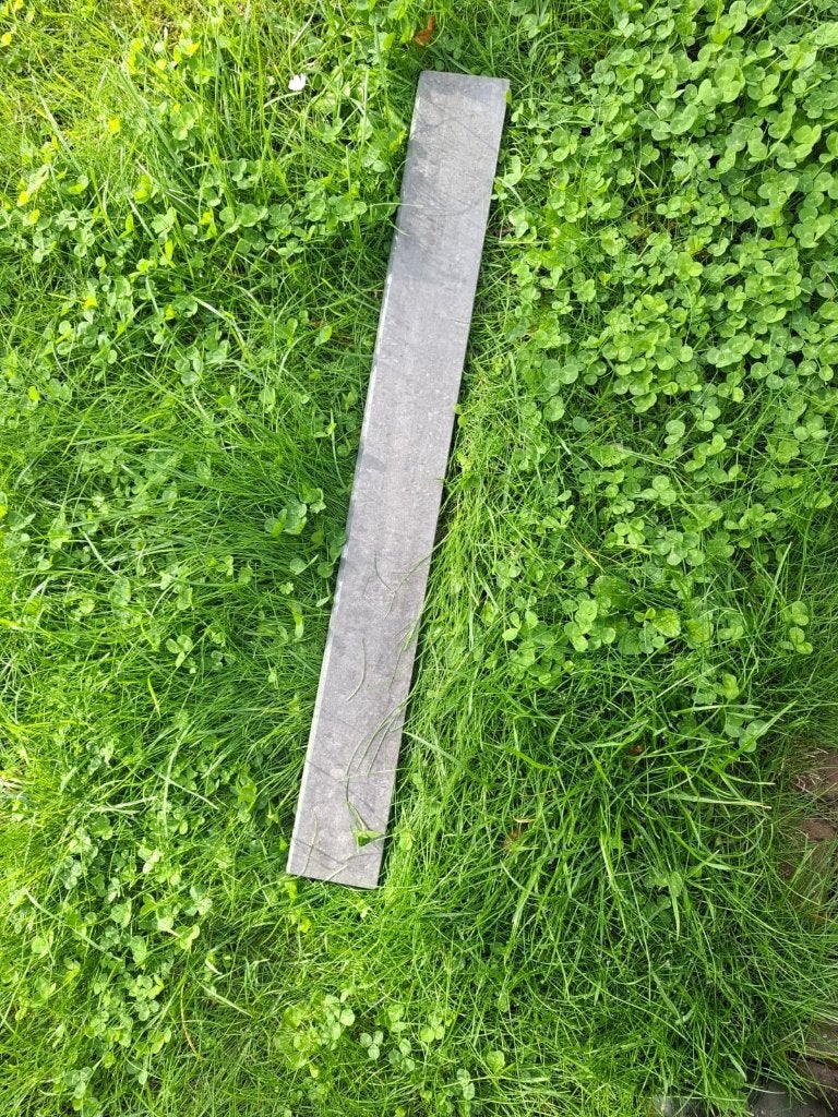 hardsteen plint, Doe-het-zelf en Verbouw, Ophalen, Gebruikt, Hardsteen, Minder dan 100 cm