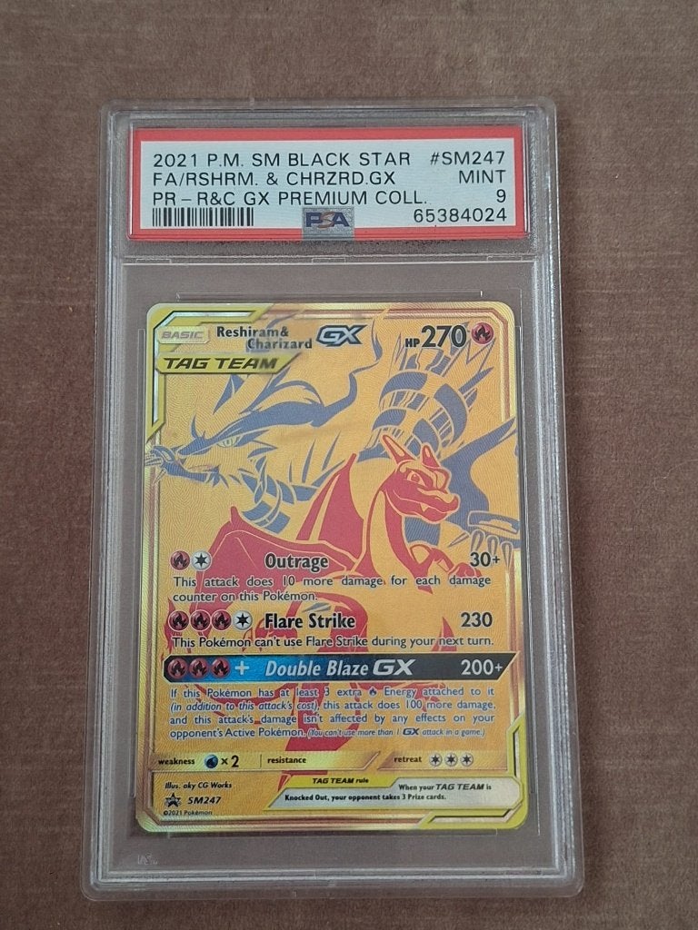Reshiram Charizard GX, Ophalen of Verzenden, Nieuw, Losse kaart
