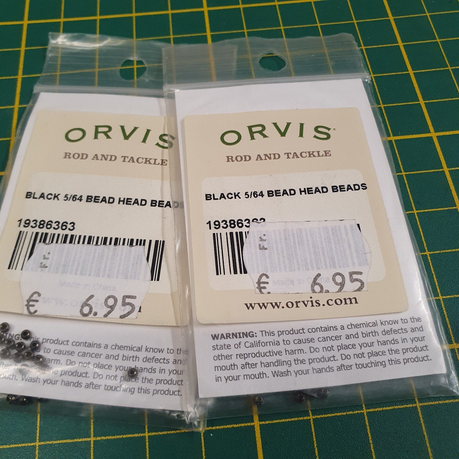 Black beads orvis, Watersport en Boten, Hengelsport | Vliegvissen, Ophalen of Verzenden, Overige typen