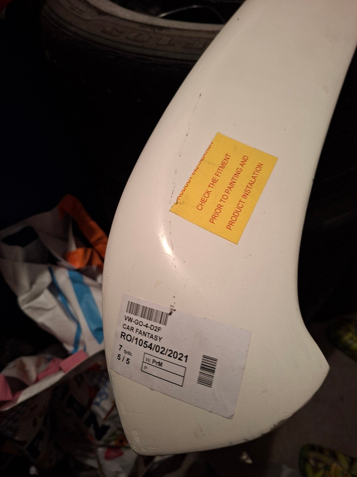 spoiler golf 4, Auto-onderdelen, Ophalen of Verzenden, Voor, Volkswagen, Achterklep