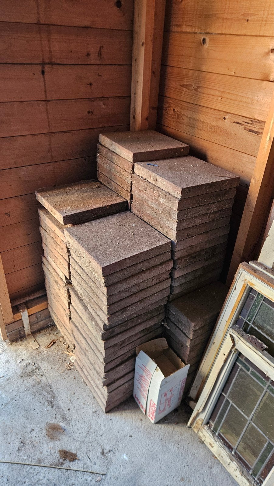 tegels 30x30 cm, Gebruikt, 40 tot 60 cm, Ophalen of Verzenden, 10 m² of meer
