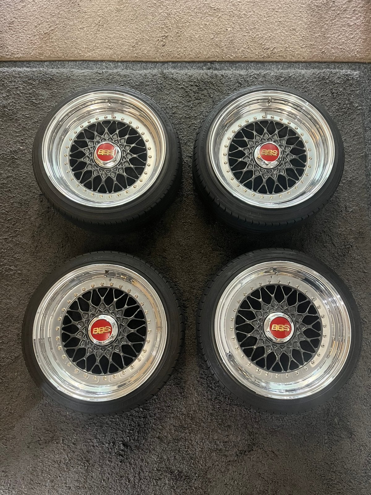 BBS rs 16inch 4x100/4x114.3 8j en 8.5j, Auto-onderdelen, Ophalen, Gebruikt, 16 inch, Banden en Velgen