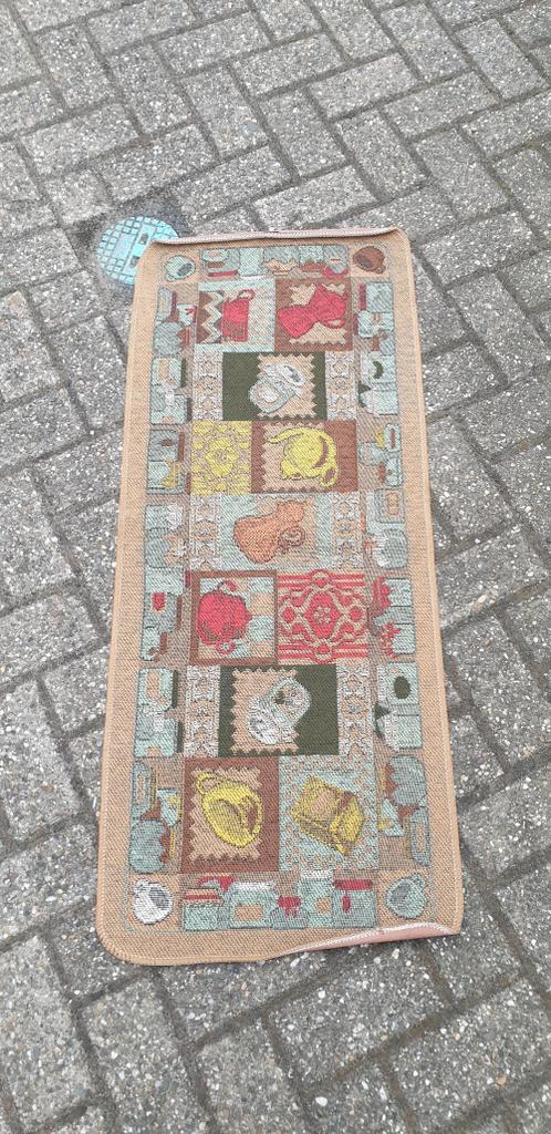 Keukenmat anti-slip, met afbeelding keukengerei, Huis en Inrichting, Ophalen of Verzenden, 'T Olde Gre-j, Info@toldegrej.nl, Endepoelstraat 20f Didam