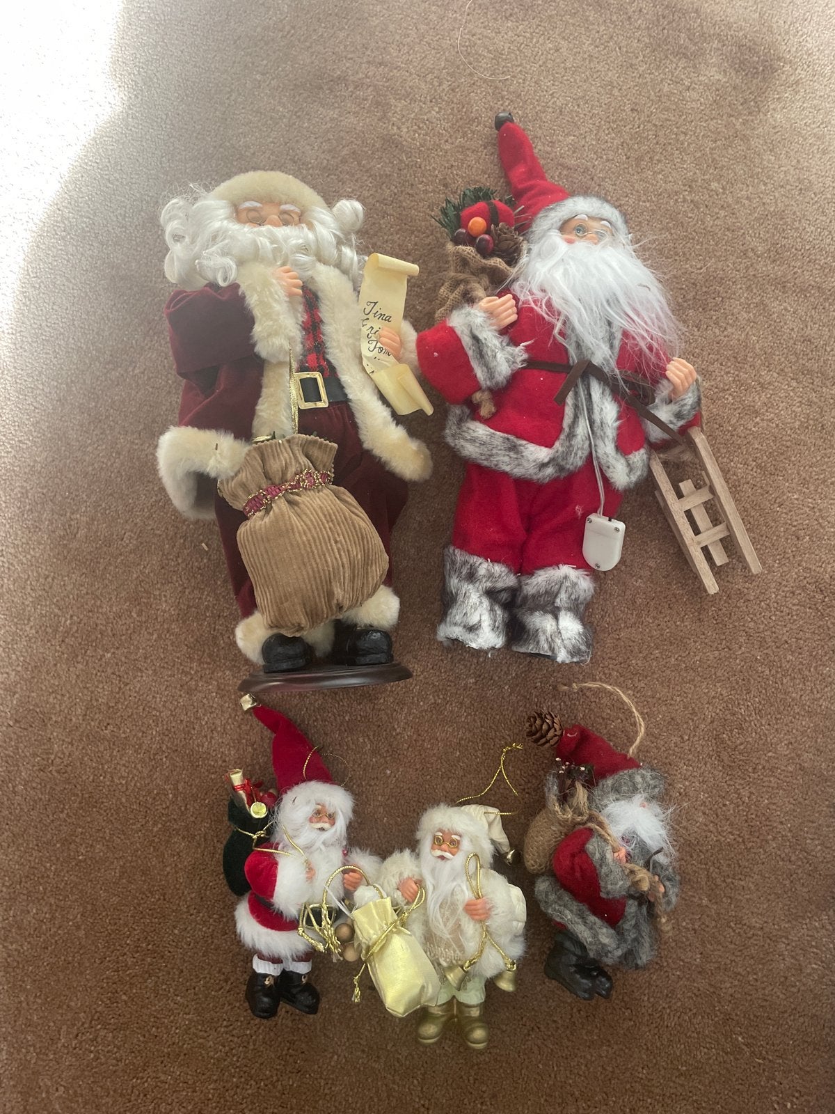 Kerstmannen, Ophalen of Verzenden, Zo goed als nieuw