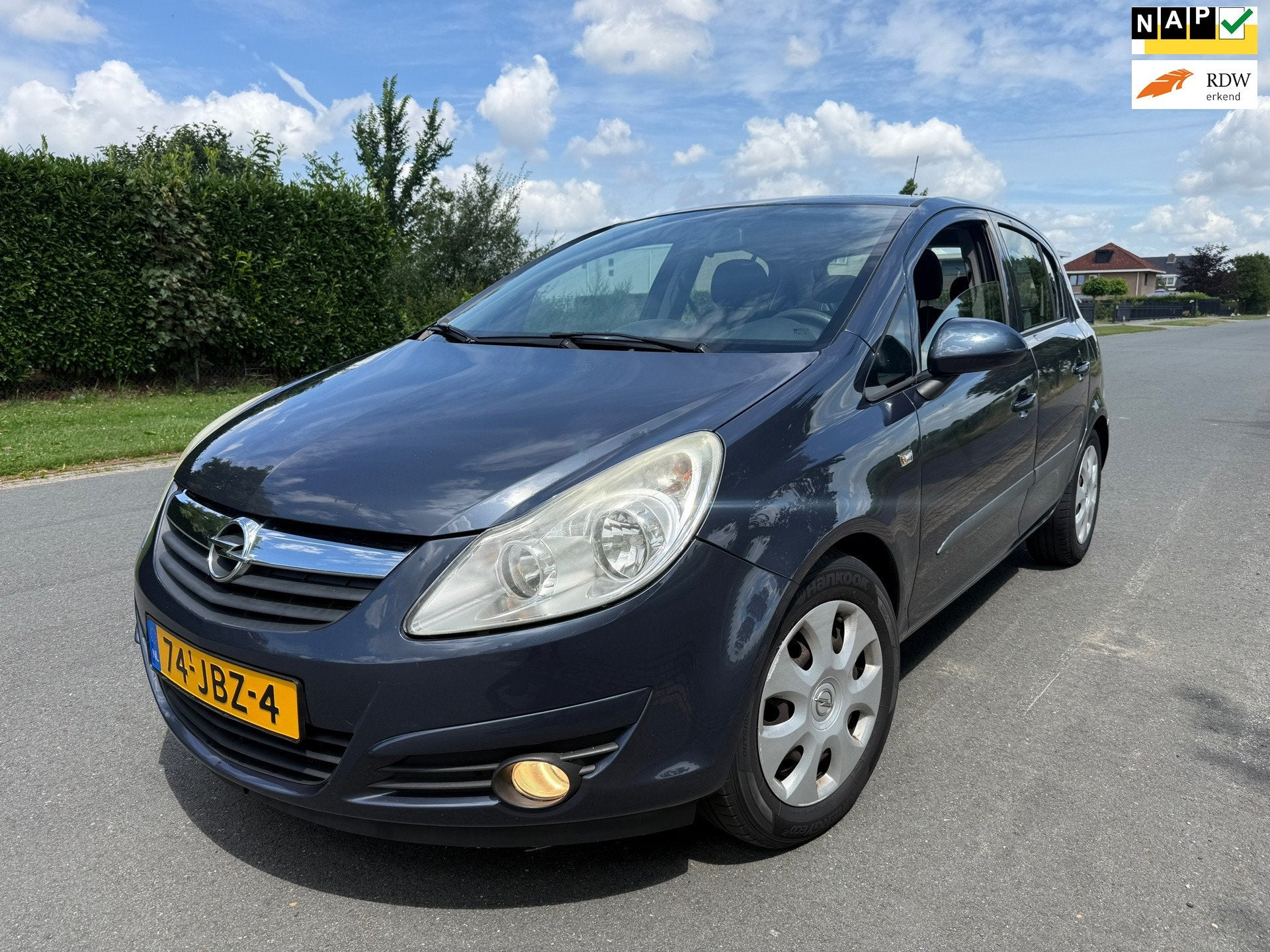 Opel Corsa 1.2-16V Edition NAP/AIRCO/APK 1 JAAR, Voorwielaandrijving, Gebruikt, 4 cilinders, 1229 cc